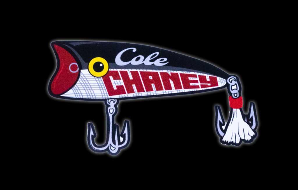 Fishing Lure Sticker – Cole Chaney